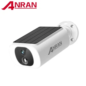 ANRAN 2K Solar Security Camera 3/5MP Outdoor Wireless 2.4G WIFI
