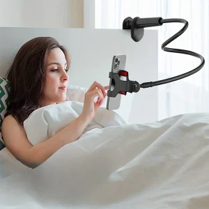 Lazy Bedside Desktop-Mobile Phone Clamp Bracket Flexible