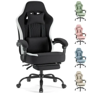 JHK Ergonomic Computer Gaming Chair Height Adjustable 360°