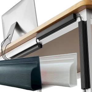 40cm/15.75inch Under Desk Cable Management Tray