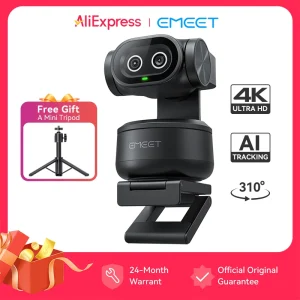 4K Dual-Camera with AI Tracking Video
