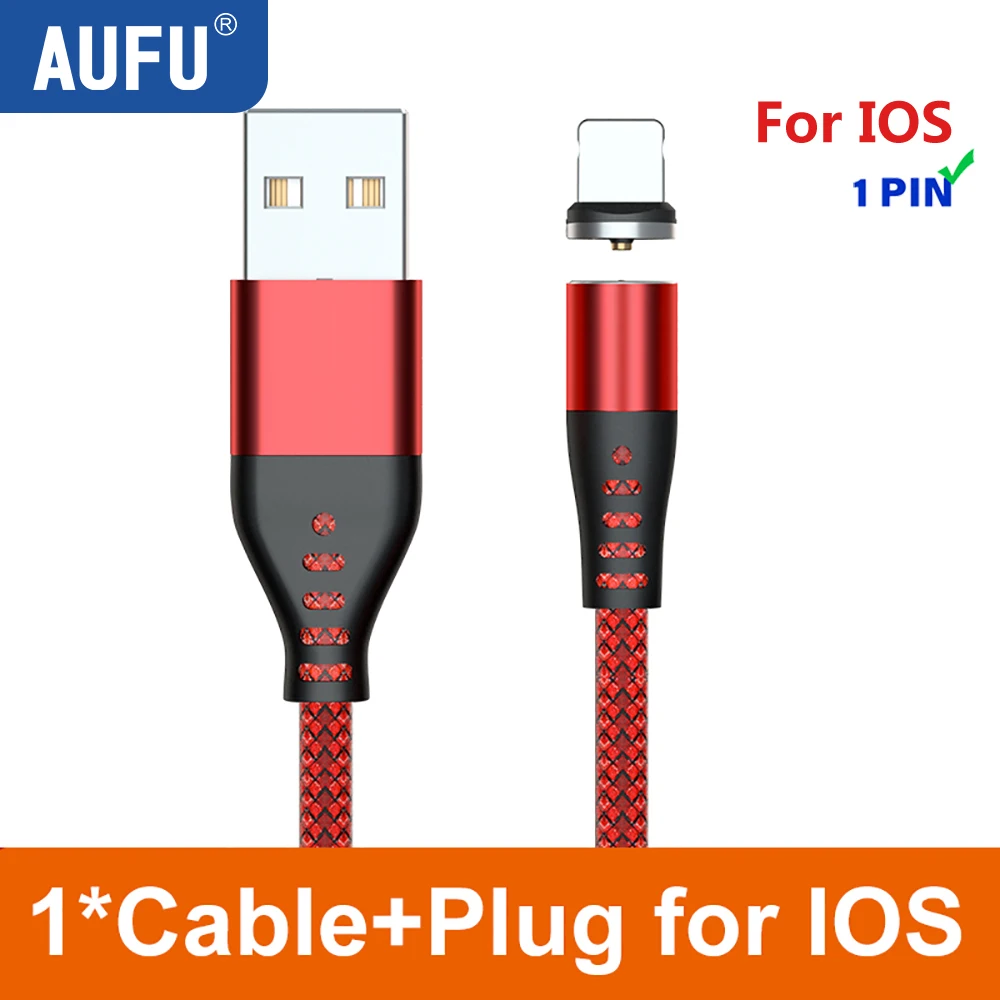 AUFU 1Pin Magnetic USB Type C Cable For iPhone Huawei - Image 14