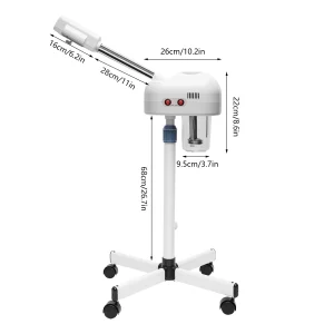 750ml Ozone Facial Steamer Height Adjustable Sprayer 360° - Thumbnail Image 8
