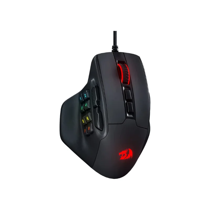 Redragon M811 Aatrox MMO Gaming Mouse, 15 Programmable Buttons Wired RGB Gamer Mouse - Image 7