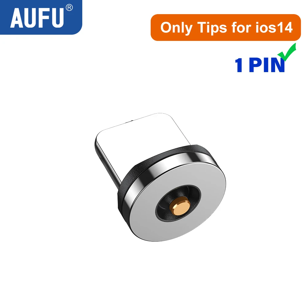 AUFU 1Pin Magnetic USB Type C Cable For iPhone Huawei - Image 20