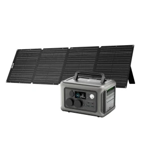 ALLPOWERS Solarpanel 100W 140W 200W Solar Energy Charger with LiFePo4 Battery 299Wh 600W Portable Power Station for Camping RV