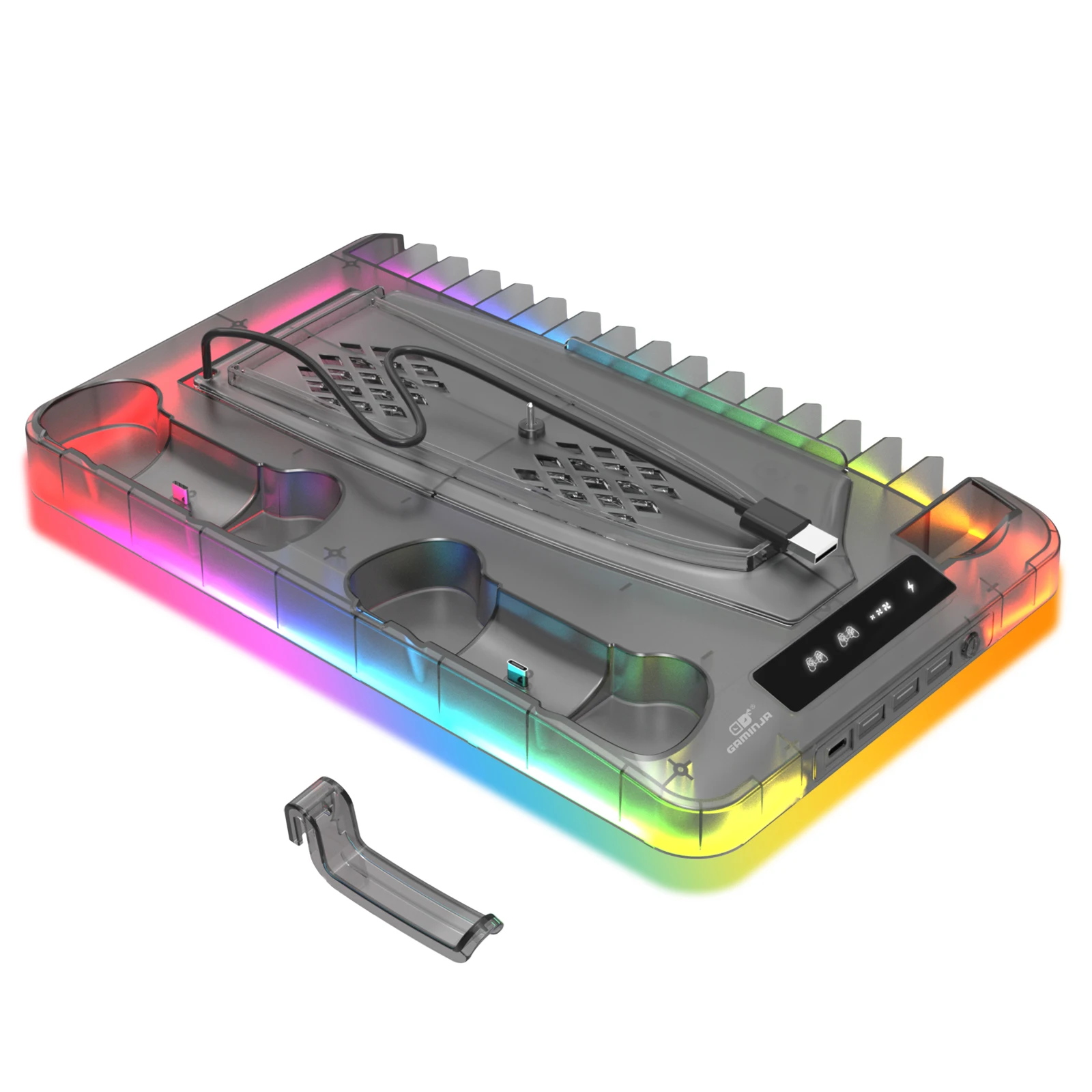 GAMINJA P58 RGB Cooling Stand For PS5 - Image 8
