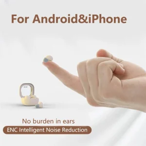 SK small earbuds wireless blue-tooth headset, head-phones sport, sleep, work