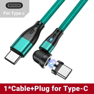 AUFU Magnetic USB C Cable PD60W USB C to Type C Fast Charger - Thumbnail Image 9
