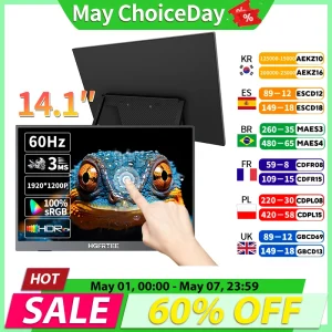14.1 inch Portable Monitor 10-Point Touchscreen