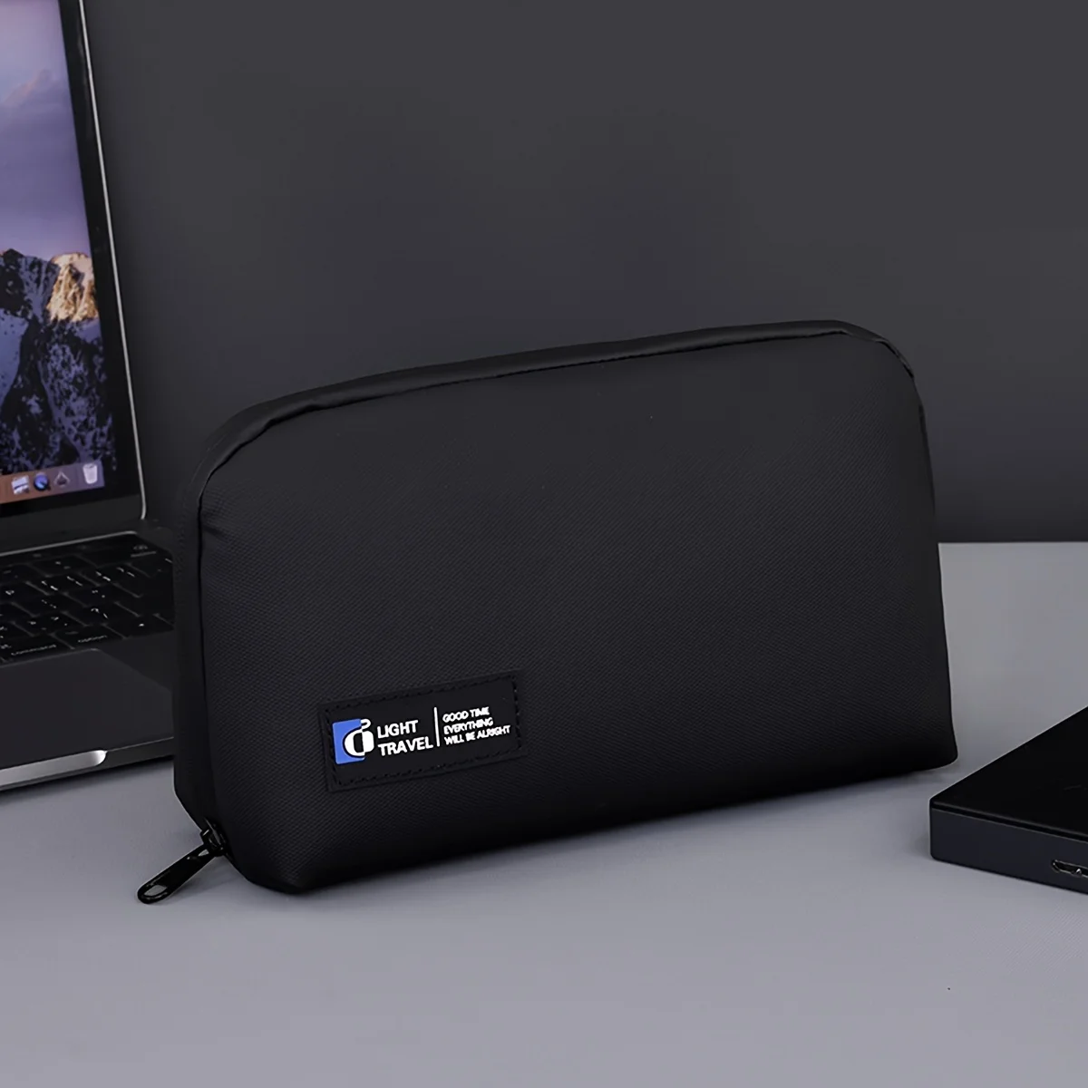 Portable Data Cable Storage Bag Mouse Headphones Power Bank Digital Accessories Organizer Bag - Image 7