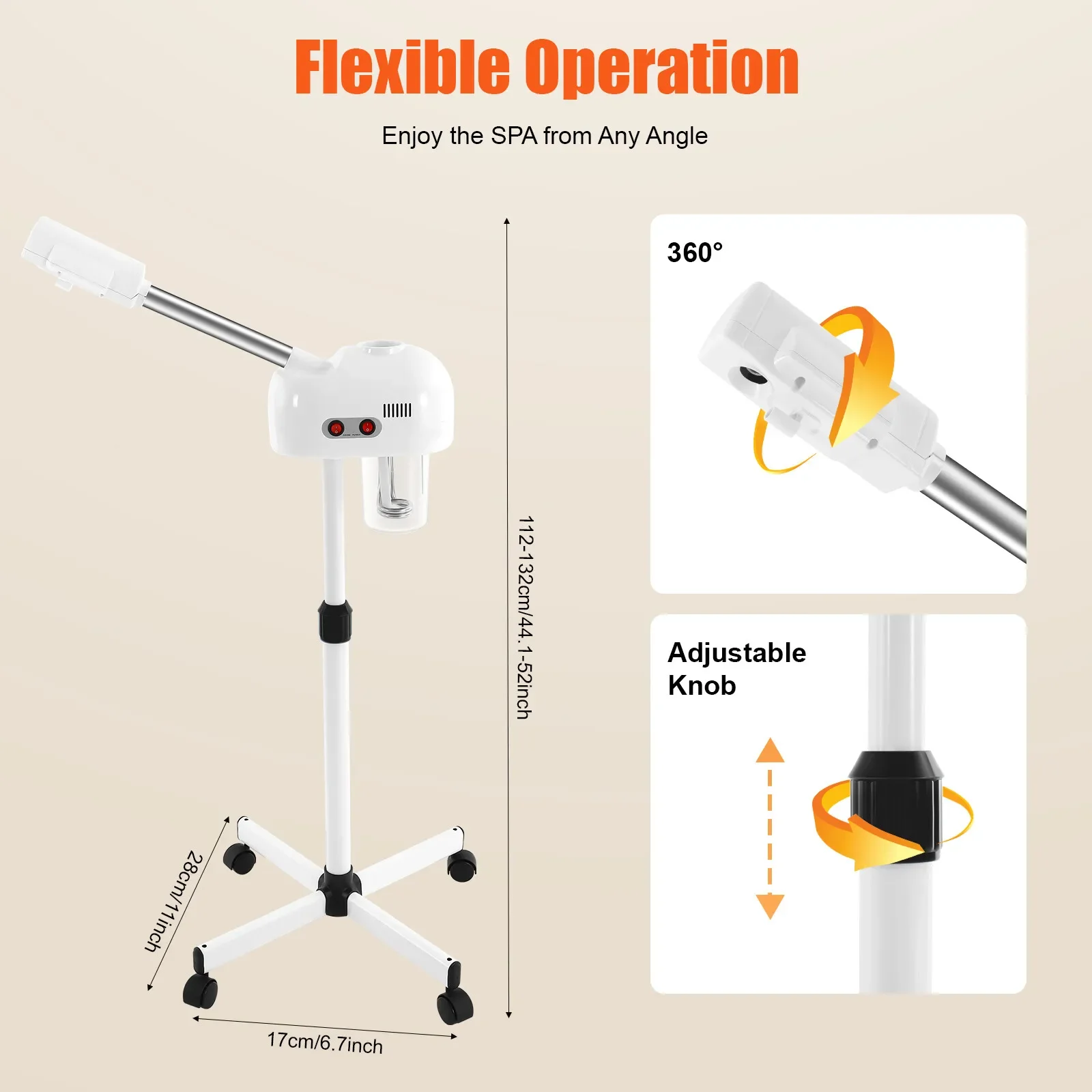 Ozone Facial Steamer Professional Skin Care Equipment - Image 6