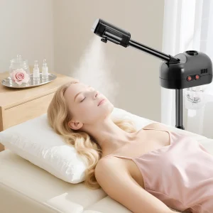 750ml Ozone Facial Steamer Height Adjustable Sprayer 360°