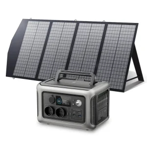 ALLPOWERS Solarpanel 100W 140W 200W Solar Energy Charger with LiFePo4 Battery 299Wh 600W Portable Power Station for Camping RV - Thumbnail Image 9