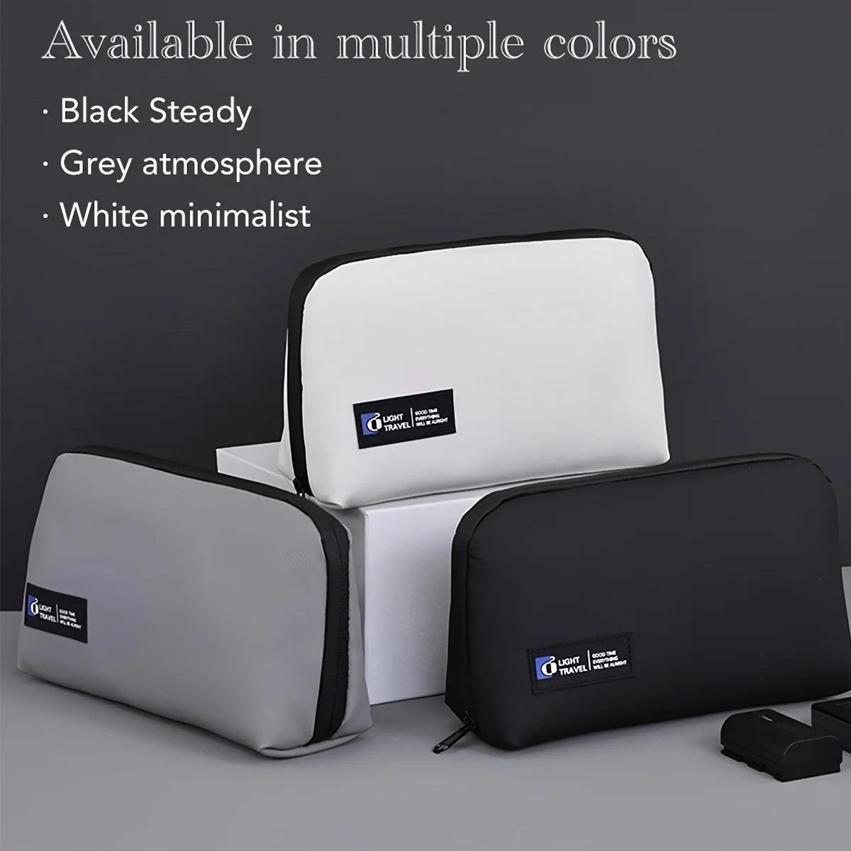 Portable Data Cable Storage Bag Mouse Headphones Power Bank Digital Accessories Organizer Bag - Image 2