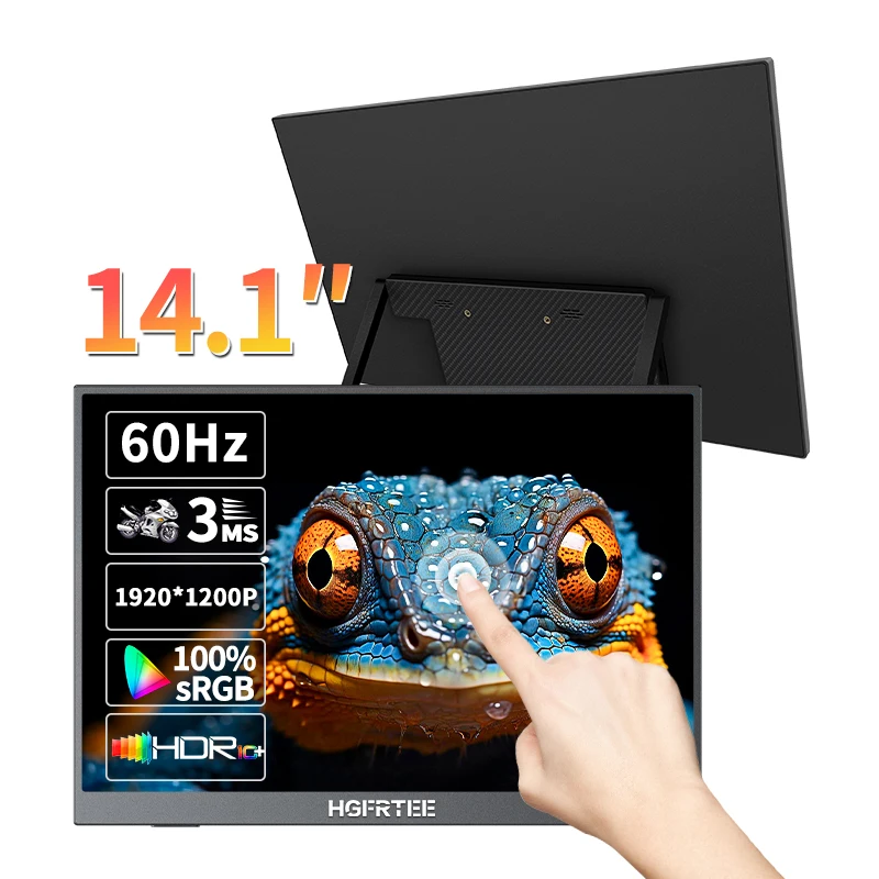 14.1 inch Portable Monitor 10-Point Touchscreen - Image 7